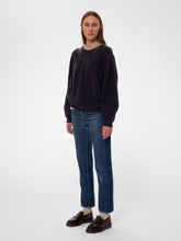Load image into Gallery viewer, Fia Ribbed Sweater Navy

