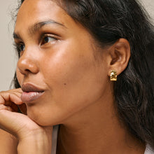 Laden Sie das Bild in den Galerie-Viewer, Ziva Hoops 925 Silber/Vergoldet
