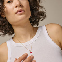 Load image into Gallery viewer, Amore Necklace Red
