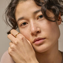 Load image into Gallery viewer, Mom Ring Gold plated
