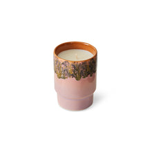Load image into Gallery viewer, 70s ceramics small scented candle Miami
