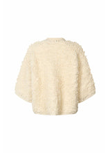 Laden Sie das Bild in den Galerie-Viewer, ALICE Zottelstrickjacke, Off-White
