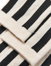 Load image into Gallery viewer, Antonella Socks Single, Black/Vanilla Ice
