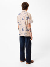 Load image into Gallery viewer, Arvid Waves Hawaii Shirt Ecru
