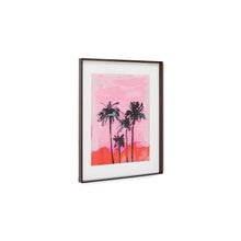 Load image into Gallery viewer, Acrylic frame brown palms

