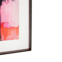 Load image into Gallery viewer, Acrylic frame brown palms
