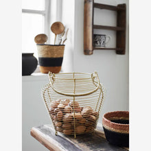 Load image into Gallery viewer, Iron basket with handle

