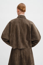 Load image into Gallery viewer, Suede Coach Jacket, Olive Green
