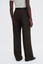 Load image into Gallery viewer, Darcey Wool Trousers, Dark Chocolate
