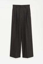 Load image into Gallery viewer, Darcey Wool Trousers, Dark Chocolate
