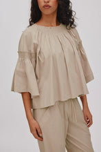 Load image into Gallery viewer, Efil Papery frill sleeve top, Sidiment
