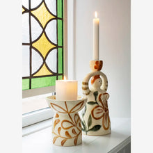 Load image into Gallery viewer, Hand-painted candle holder figurine
