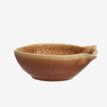 Load image into Gallery viewer, Stoneware fish bowl, Orange
