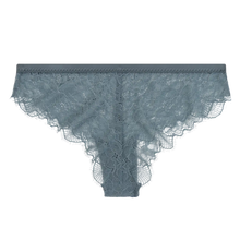 Load image into Gallery viewer, GLORIA Brazilian lace briefs, Greyed Blue
