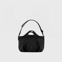 Load image into Gallery viewer, GRID Expandable Crossbody Bag, Black
