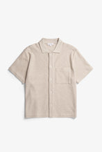 Load image into Gallery viewer, Gustav Crochet Jersey Shirt Oatmeal
