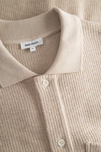 Load image into Gallery viewer, Gustav Crochet Jersey Shirt Oatmeal
