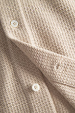 Load image into Gallery viewer, Gustav Crochet Jersey Shirt Oatmeal
