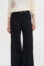 Load image into Gallery viewer, Harlow Wool Trousers, Black
