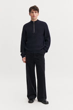 Load image into Gallery viewer, Hector Corduroy Trousers, Dark Navy
