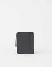 Load image into Gallery viewer, Jamie Wallet Woven Leather, Black
