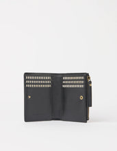 Load image into Gallery viewer, Jamie Wallet Woven Leather, Black
