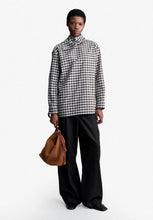 Load image into Gallery viewer, Jasmin tie-neck blouse, Marron
