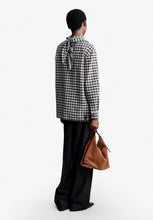 Load image into Gallery viewer, Jasmin tie-neck blouse, Marron
