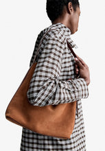 Load image into Gallery viewer, Jasmin tie-neck blouse, Marron
