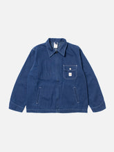 Load image into Gallery viewer, Jimmy Utility Denim Zip Jacket Blue
