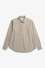Load image into Gallery viewer, Kongshoved Poplin Micro Check Shirt, Oatmeal
