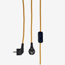 Load image into Gallery viewer, Enamel table lamp, Dark mustard
