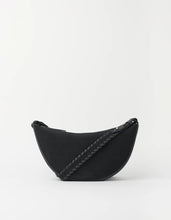 Laden Sie das Bild in den Galerie-Viewer, Leo Midi Crossbody Strap, Black Suede
