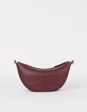 Laden Sie das Bild in den Galerie-Viewer, Leo Twisted Handle Dunkle Kirsche Weiches genarbtes Leder
