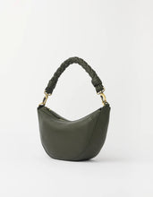 Load image into Gallery viewer, Leo Midi Twisted Handle, Moss Soft Grain Leather
