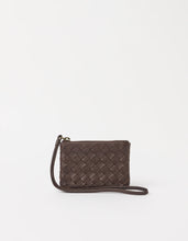 Load image into Gallery viewer, Lexi Mini, Chocolate Woven Soft Grain Leather
