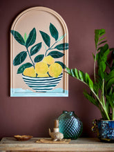 Load image into Gallery viewer, Limone Illustration w. Frame, Yellow
