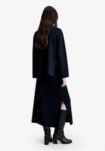 Load image into Gallery viewer, Louise high-neck sweater, Dark navy

