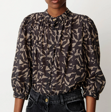 Load image into Gallery viewer, LYLIS Blouse, Whiblack Itama

