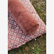 Load image into Gallery viewer, Printed cotton mattress 70x180, Old rose
