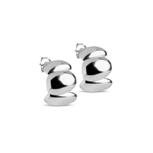 Load image into Gallery viewer, Melia Chunky Hoops, Silver
