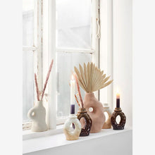 Load image into Gallery viewer, Stoneware vase Offwhite
