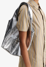 Load image into Gallery viewer, NINON Small tote bag, Silver
