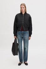 Load image into Gallery viewer, Nylon Zip Jacket, Black

