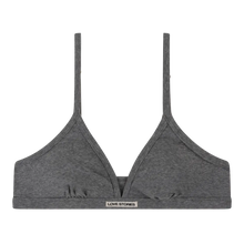 Laden Sie das Bild in den Galerie-Viewer, PARKER Cotton bralette, Grey
