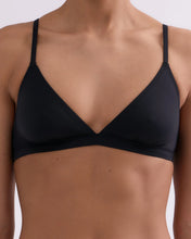 Load image into Gallery viewer, Parker Cotton bralette, Black
