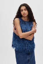 Laden Sie das Bild in den Galerie-Viewer, PIPER Plume tank top, Navy
