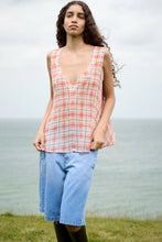 Load image into Gallery viewer, Raha Light denim wide shorts, Light wash

