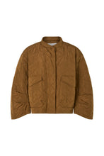 Laden Sie das Bild in den Galerie-Viewer, RHEA Tech quilt jacket, Chestnut
