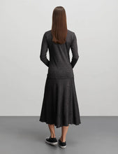 Load image into Gallery viewer, Lurex Saga Skirt Gun Metal
